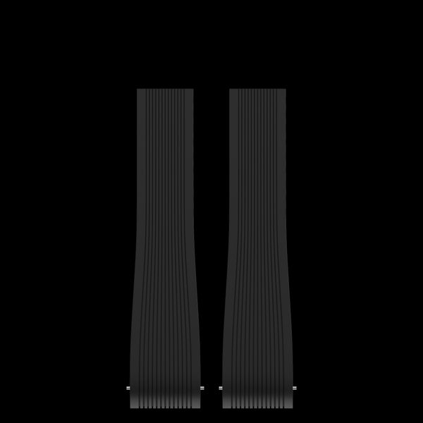 BLACK INTEGRATED FKM STRAP